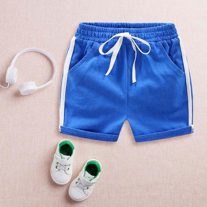 Aipie Summer Children Boy's Shorts Solid Denim Cotton Shorts For 3 9 Years Kids Wear-in Shorts - Foto 4