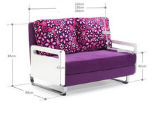 Load image into Gallery viewer, 2m Foldable / Home sofa bed /multi-function double sofa/High quality flannel