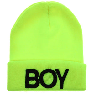 Children Kids Letter Boy Beanie Baby Caps