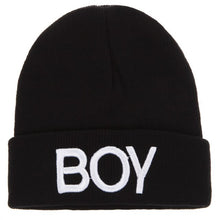Load image into Gallery viewer, Children Kids Letter Boy Beanie Baby Caps