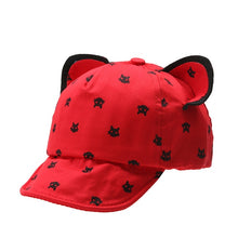 Load image into Gallery viewer, Baby Caps Cute Cat Ears Baseball Cap