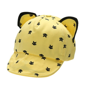 Baby Caps Cute Cat Ears Baseball Cap