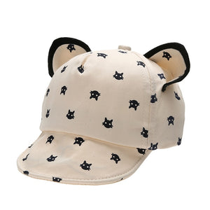 Baby Caps Cute Cat Ears Baseball Cap