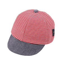Load image into Gallery viewer, Cotton Stripe Fashion Summer Casual Caps