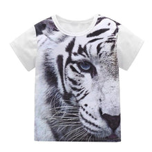 Load image into Gallery viewer, 3D Animal Print Short T-shirt