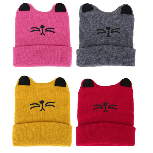 Kids Cute Hats Girls Boys  Soft Caps