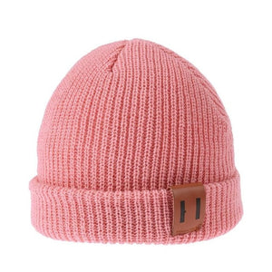 Knitted Hat Winter Cap Boys Girls