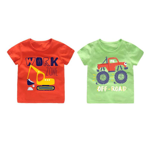 Baby Boys Cute Short  T-shirt Cotton