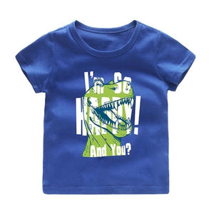 Baby Boys Cute Short  T-shirt Cotton