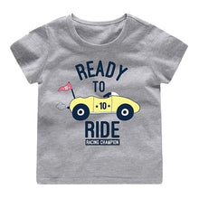 Load image into Gallery viewer, Baby Boys Cute Short  T-shirt Cotton