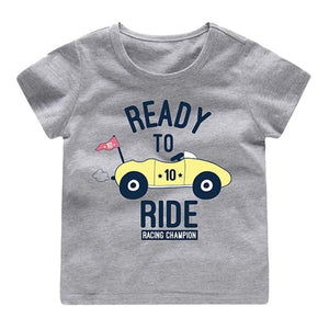 Baby Boys Cute Short  T-shirt Cotton