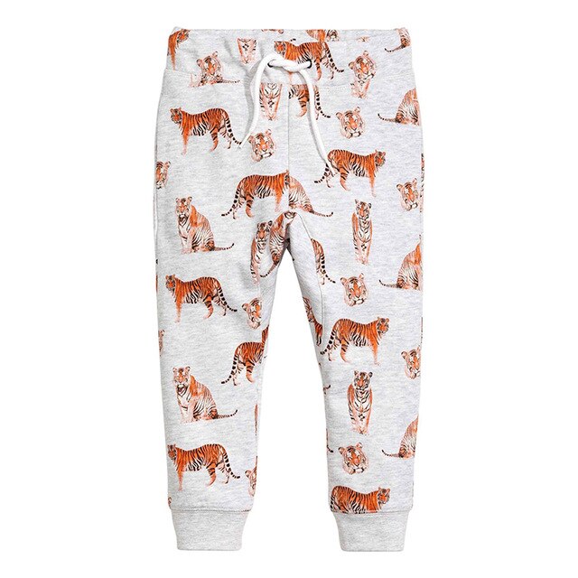Kids Winter Pants for Boy Clothes Animal Pattern