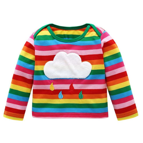 Cute Kids Boys Girls Cute T-shirt Chidlren