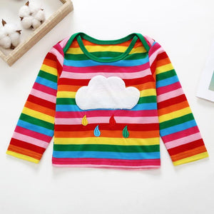 Cute Kids Boys Girls Cute T-shirt Chidlren