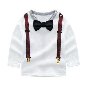 Newborn Baby White T-shirt Children