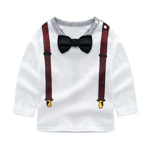 Newborn Baby White T-shirt Children