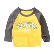 Load image into Gallery viewer, Cartoon Pattern Children T-shirt Long Sleeve