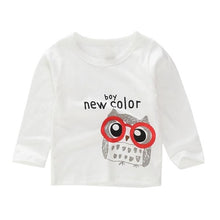 Load image into Gallery viewer, Cartoon Pattern Children T-shirt Long Sleeve
