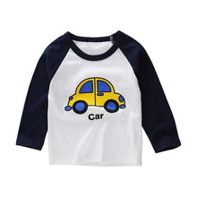Load image into Gallery viewer, Cartoon Pattern Children T-shirt Long Sleeve
