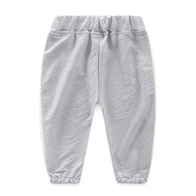 Load image into Gallery viewer, Casual Pants Elastic Waist Cotton  Pants