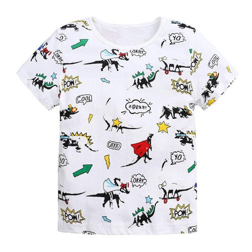 Boys Summer Short Sleeve T Shirts