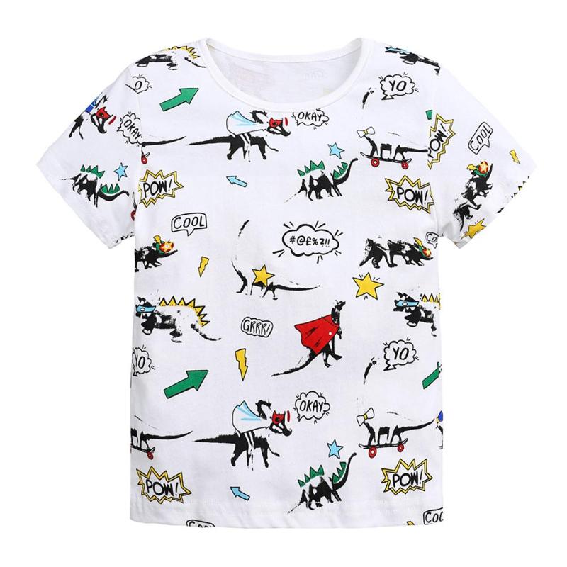 Boys Summer Short Sleeve T Shirts