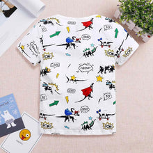 Load image into Gallery viewer, Boys Summer Short Sleeve T Shirts