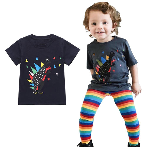 Boys Summer Cartoon T Shirts Children