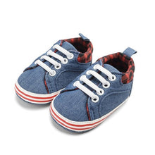 Load image into Gallery viewer, Baby Prewalker Canvas Shoes Soft Soles