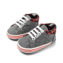Load image into Gallery viewer, Baby Prewalker Canvas Shoes Soft Soles
